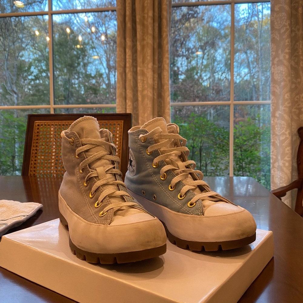 Custom Colored Platform Converse - image 2